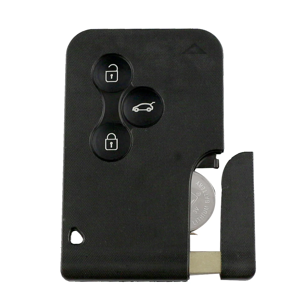 YIQIXIN 3 Смарт-кнопка карты для Renault Megane 2 3 Grand Scenic 2003-2008 433 Mhz ID46 PCF7947 чип удаленной машине ключ