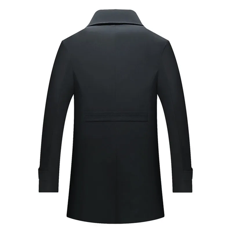 Осень 2018 Мужская брендовая модная повседневная куртка деловая приталенная