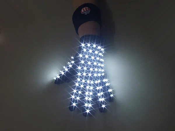 1 шт. светодиодный этап Wreless Перчатки/световой Перчатки для Майкла Джексона Billie Jean