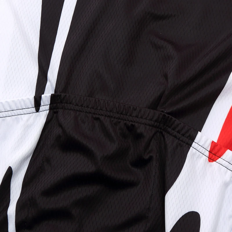 Мужская велосипедная рубашка TELEYI черная красная с длинным рукавом для езды на