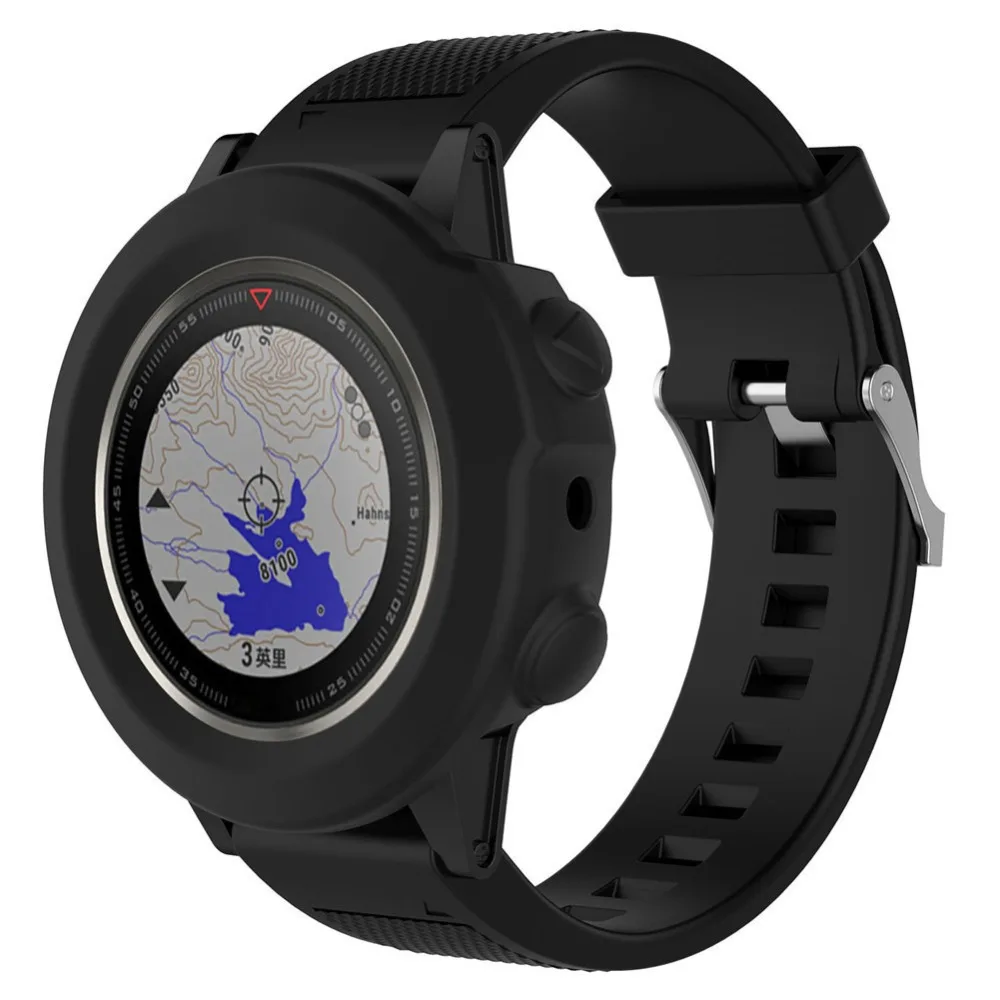 Защитный чехол для Garmin fenix 5 5S 5X силиконовый мягкий защитный часов Fenix 5x 5s
