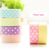 36 pcslot decorative paper tape purple star rose heart dots 15mm5m masking tapes adhesive stickers stationery f944