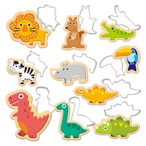 Динозавры юрского периода, различные животные, формочки для печенья, инструменты для готовки, декоративная форма для выпечки, помадка, сахар, рукоделие