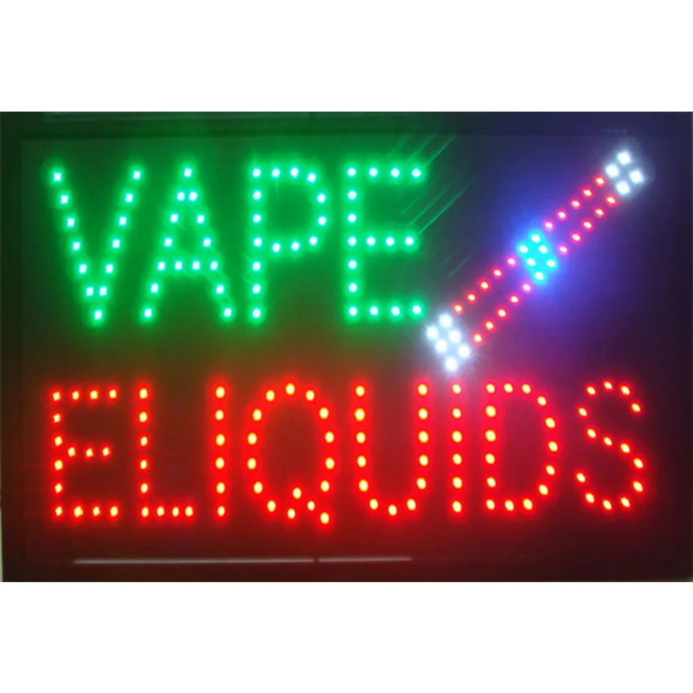 

Vape Shop led open sign neon sign board open indoor use Vape E-liquid sign