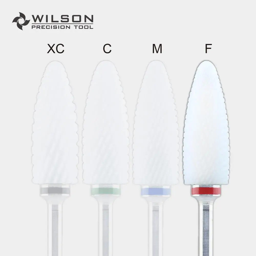 Big Flame Bit - Remove Foot Calluses White Ceramic Pedicure Drill | Красота и здоровье