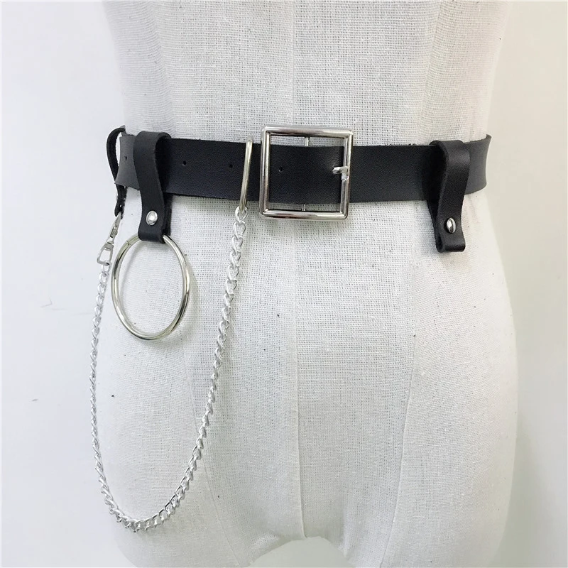 Готическая Черная кожа жгут 2 шт набор подвязки сексуальные связывание ремни