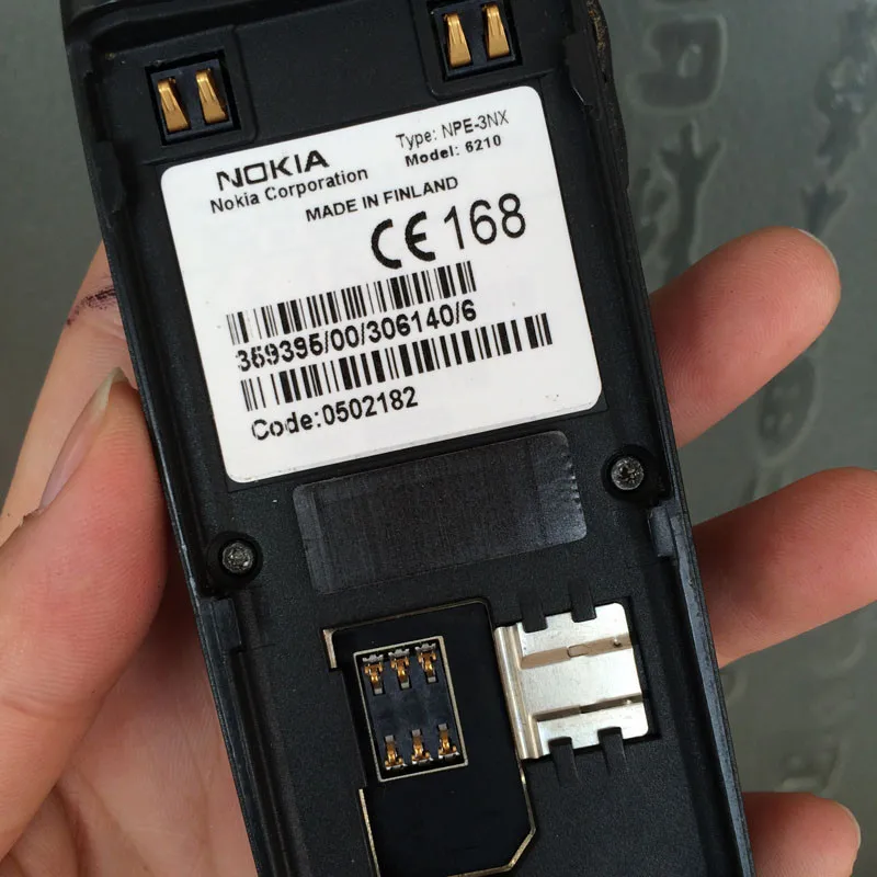 Телефон Nokia 6210 2G GSM 900/1800 разблокированный б/у телефон