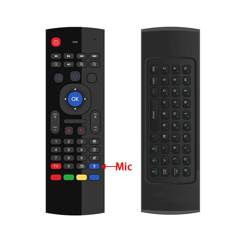 MX3 Pro подсветка 2,4G Беспроводная клавиатура MX3M умный голосовой пульт дистанционного управления IR Learning Fly Air mouse для X92 X96 Android tv Box