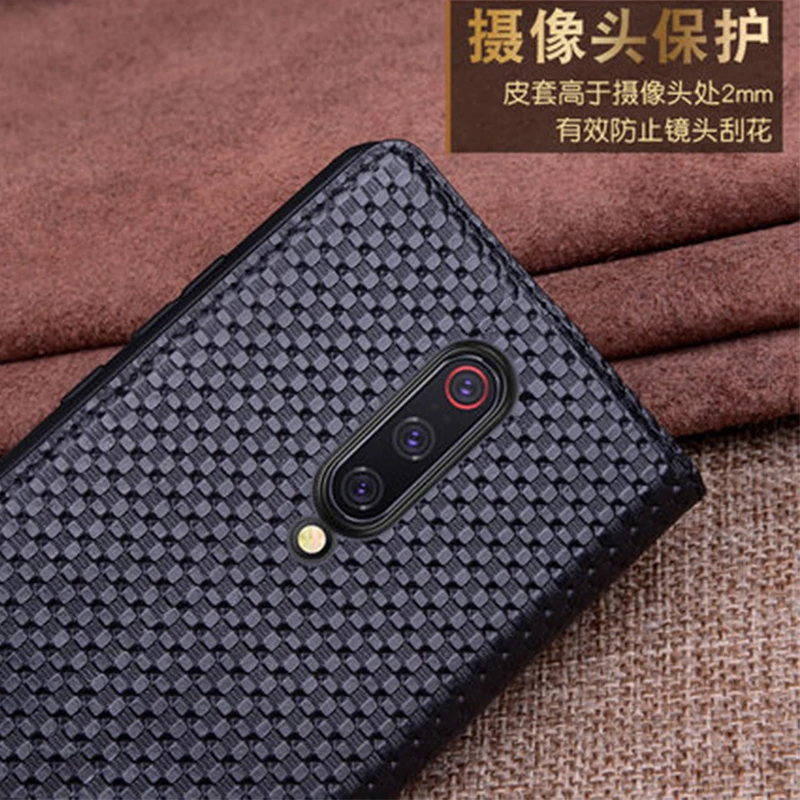 Чехол из натуральной кожи для Xiaomi Redmi K20 Бизнес Флип модные аксессуары для телефонов оболочка для Redmi K20 Pro Funda capa