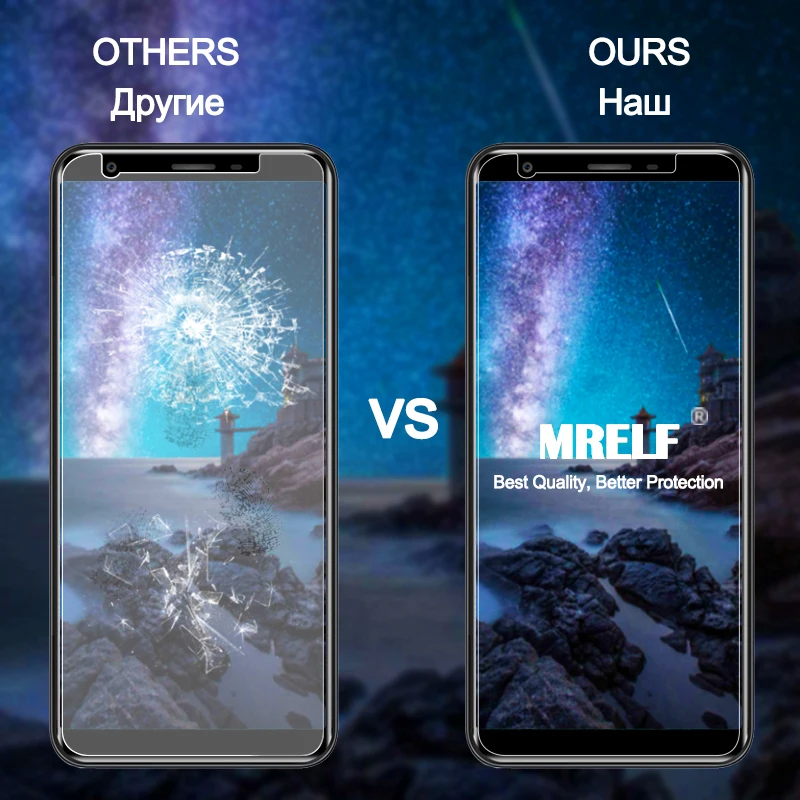 2.5D 9H закаленное стекло для Oukitel C11 Защитная пленка экрана на телефон защитная |