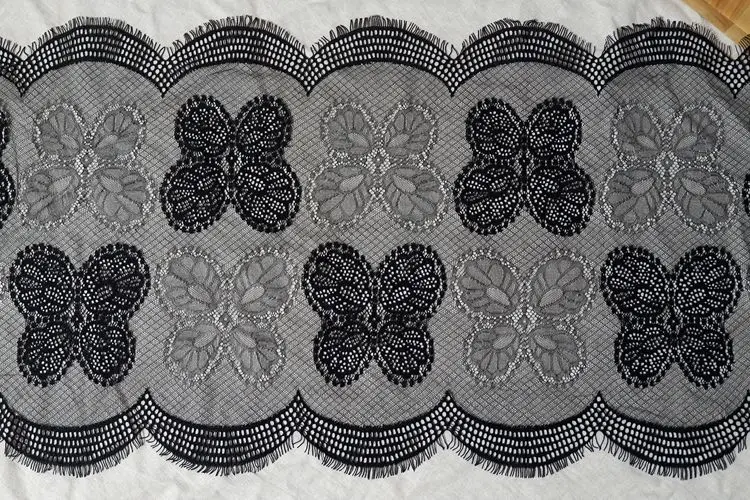 

3meter mesh yarn butterfly eyelash lace DIY home decoration dress clothing accessories