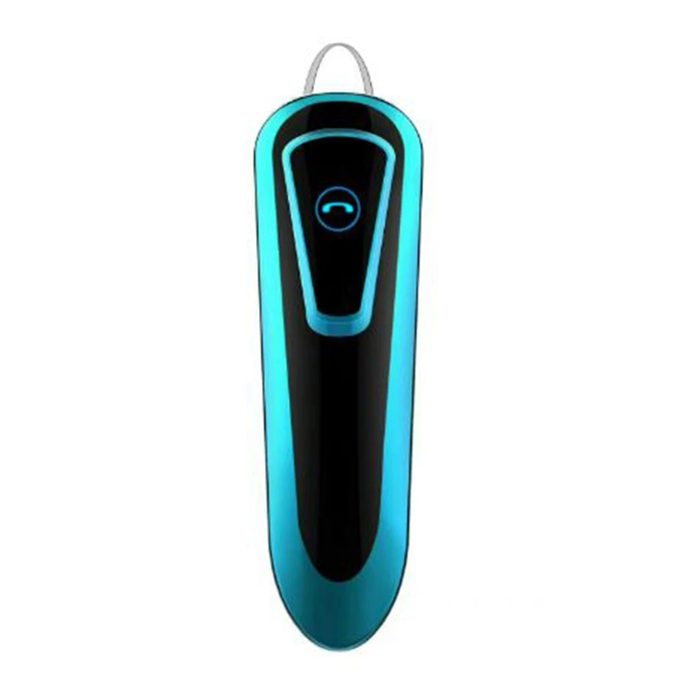 Синий M20 беспроводные наушники Bluetooth наушники устойчивое к поту стерео бизнес гарнитура с микрофоном для iPhone Xiaomi - Цвет: Синий