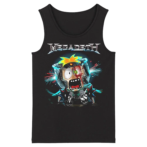 Todhoof Megadeth большие четыре из Thrash тяжелого металла смерти металла Thrash металла мужские Новые майки Азиатский размер - Цвет: 2
