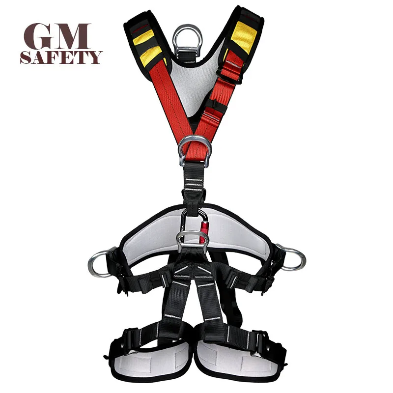 

Body Safety Belt for High Altitude Operation Rock Climbing Rescue Body Safety Harness Comfortable Safe Rock Climbing Equipment