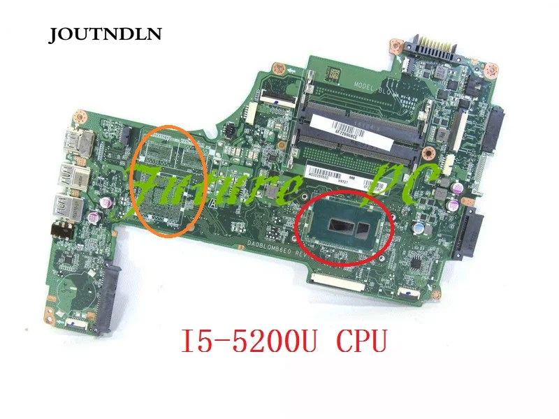 JOUTNDLN для Toshiba Satellite C55 S55 C материнская плата ноутбука SR23Y I5 5200U CPU