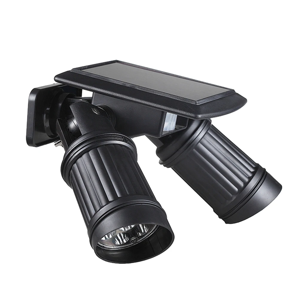 Водонепроницаемый светодиодный фонарь на солнечной батарее поворотный наружный