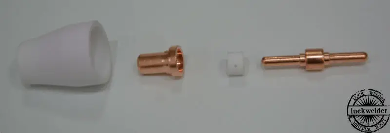 Удлиненные расходные материалы для плазменного резака 40 шт. наконечники