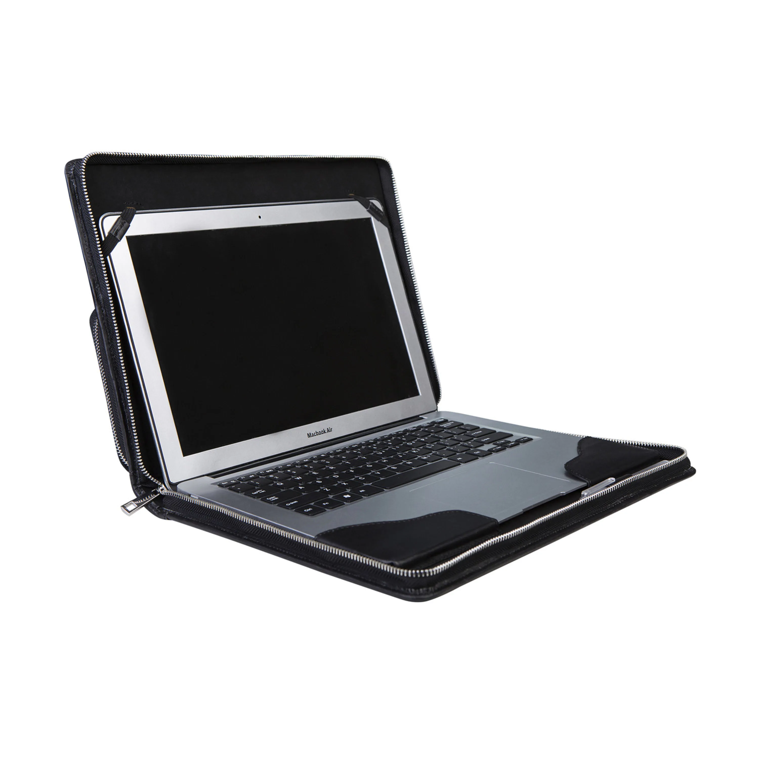 Кожаный чехол для 2018 MacBook Air 13/MacBook Pro 13 книжка ручной работы с карманом мыши