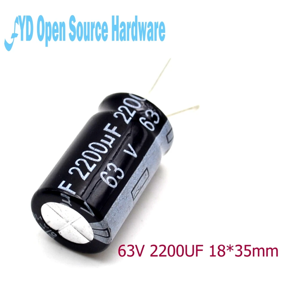 10 шт. 18*35 мм 63 В 2200 мкФ электролитический конденсатор|electrolytic capacitors|capacitor