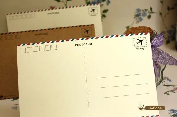 

Wholesale (24pcs/set , 144pcs/lot )Blank Gift Cards DIY Greeting Cards Set White + Kraft cards Free shipping