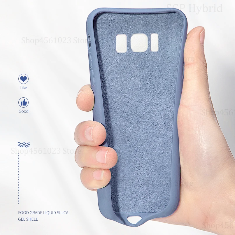Оригинальный мягкий чехол из жидкого силикона для Samsung Galaxy A30 A50 A40 A20 A70 M10 M20 M30