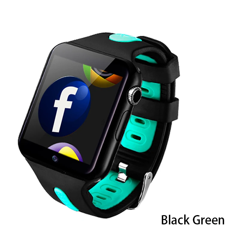ITORMIS Android Bluetooth Смарт часы Поддержка Wi-Fi 3g WhatsApp Facebook сети SIM TF карты телефон смарт часы для мужчин женщин детей - Цвет: Black Green