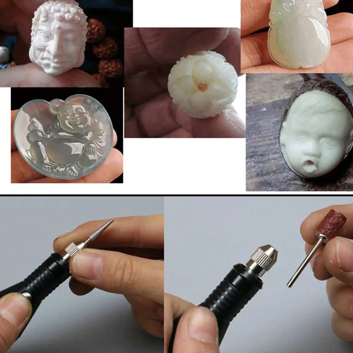 15 шт./компл. DIY Электрический гравировальный гравер Ручка резной инструмент для ювелирных изделий Металл