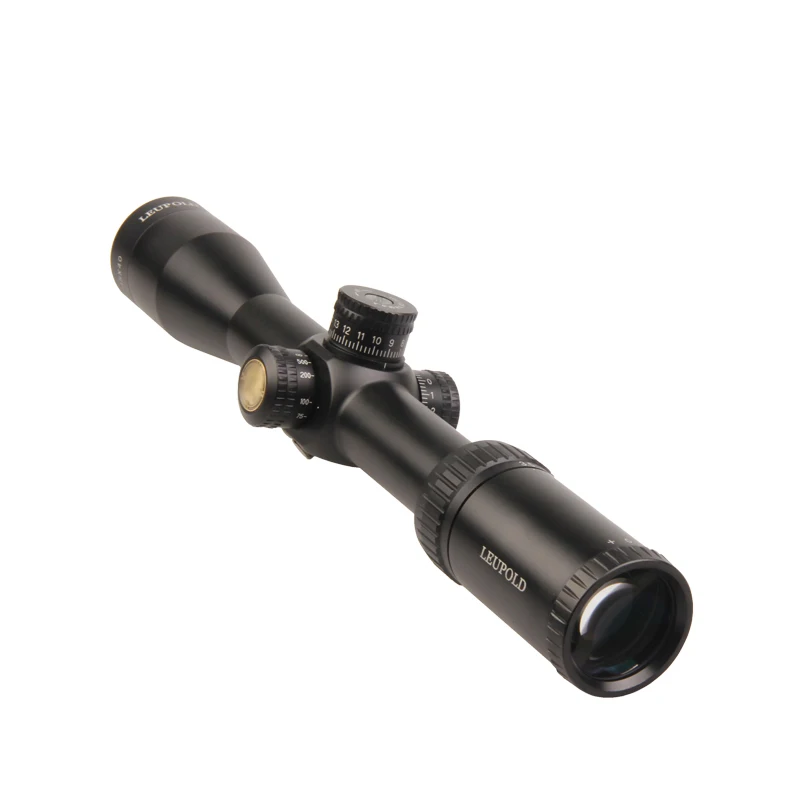 Оптические линзы LEUPOLD 3,5-15X40SFY бренд охотничье ружье прицел зеркало точечное освещение боковое колесо Монокуляр коллиматор