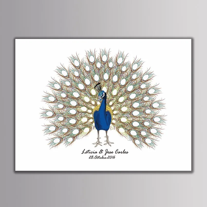 Книга для гостей на свадьбе персональная Подпись по отпечатку пальца сделай сам