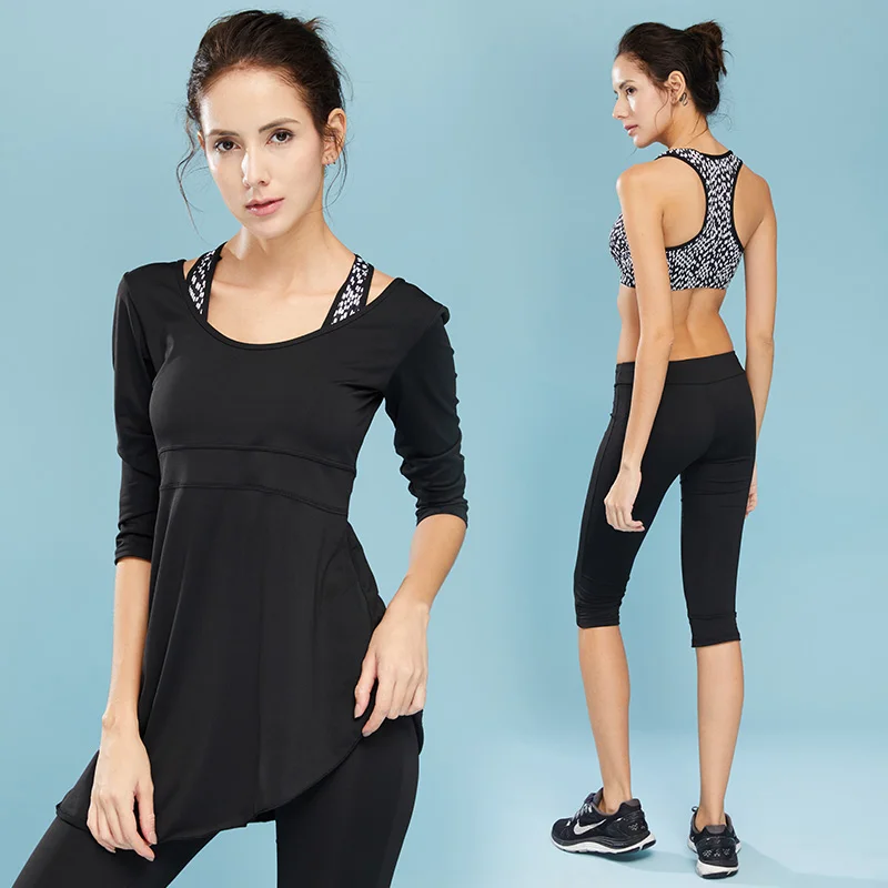 Новое поступление 2017 года Фитнес Для женщин комбинезон для йоги Тренажерный зал