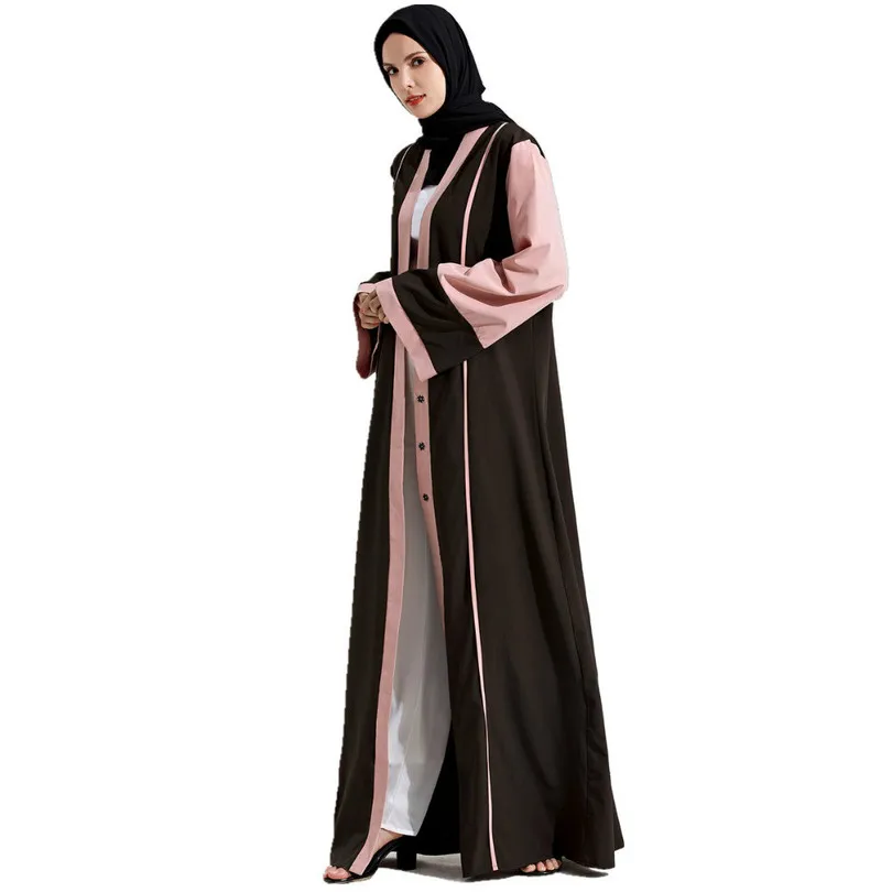 Мусульманские женские взрослые модные брендовые строчки большого размера