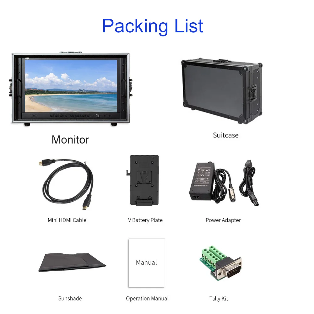 SEETEC 4K238-9HSD-CO 23,8 ''4 K Ultra HD 3840x2160 профессиональная трансляция директор монитор Carry on lcd ips экран с HDMI