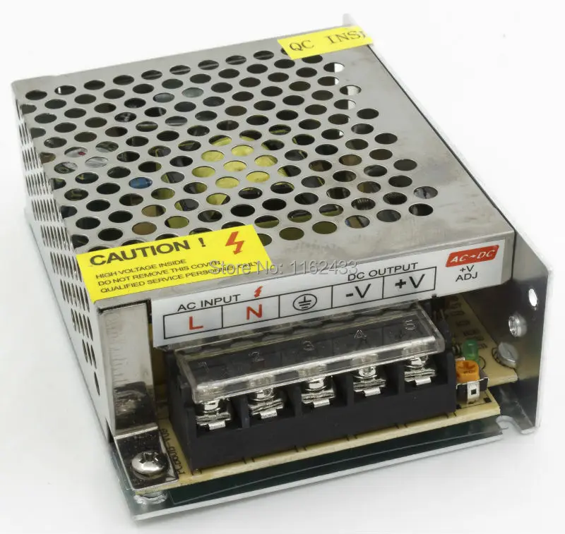 S-60-12 60W 12VDC 5A одиночный групповой переключатель питания AC 220V на DC 12V | Обустройство