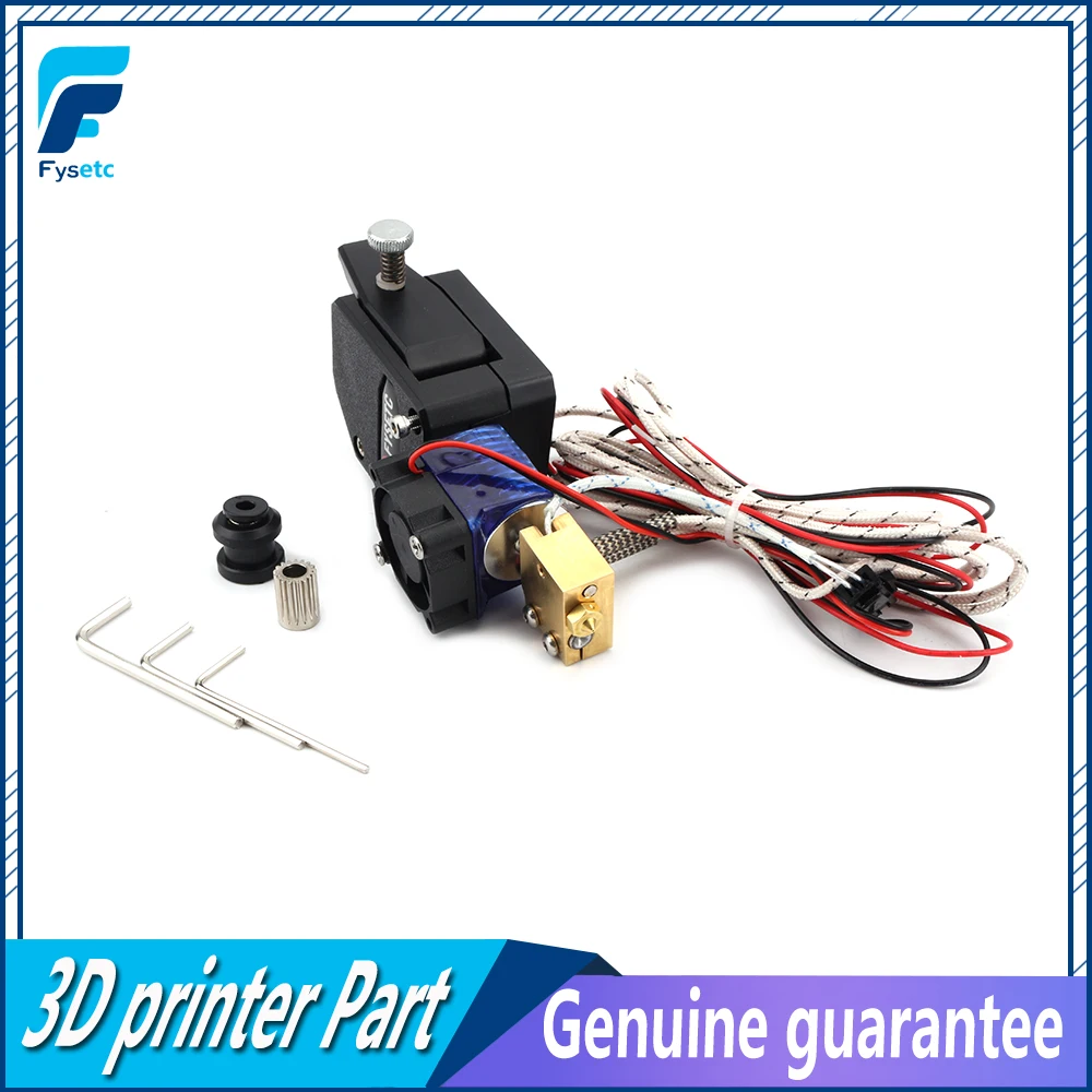 Черный BMG экструдер V6 HOTEND с датчиком PT100 двухприводный для Wanhao D9 Creality CR10 Ender 3 Anet E10 |
