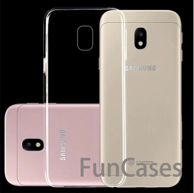 Прозрачный мягкий ТПУ чехол для samsung Galaxy J3 J5 J7 2017 года Мягкий силиконовый J330 J530 J730