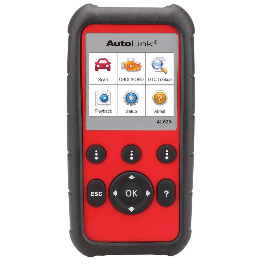 Autel AutoLink AL629 Автомобильный Диагностический Авто scania ABS/SRS/двигатель CAN OBD2 Pro сервис