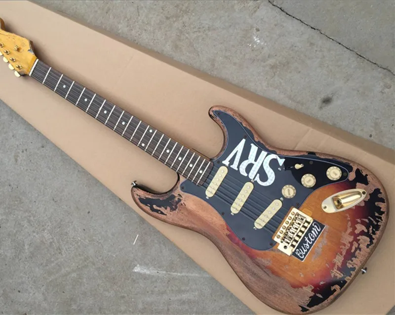 10 s Custom Shop ручной работы masterbuilt Ограниченная серия Stevie Ray Vaughan дань SRV номер один