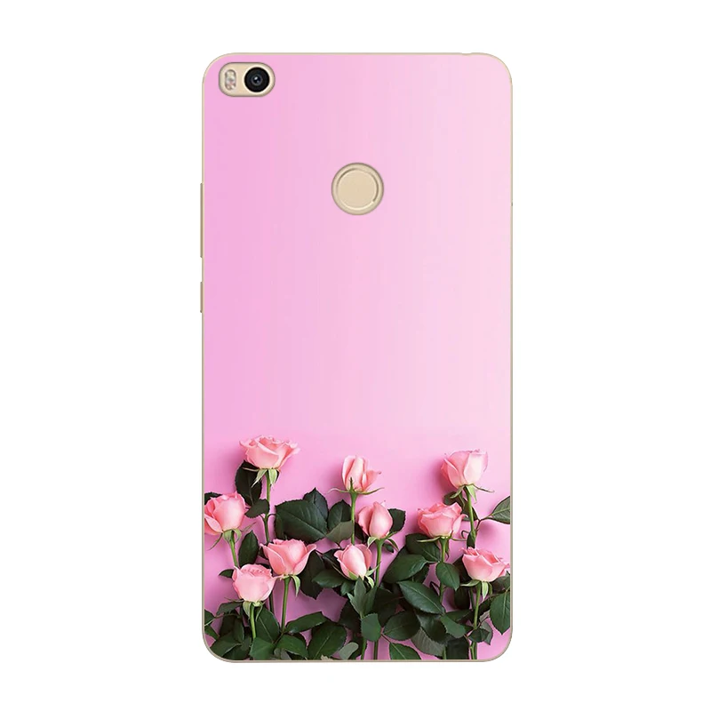 FMG CROWNPRO силиконовый Xiaomi Mi Max 2 Чехол Крышка Xiaomi Mi макс 3 чехол мягкий TPU с рисунком Краски задняя Защитный чехол Xiaomi Mi Max 2 - Цвет: FMG