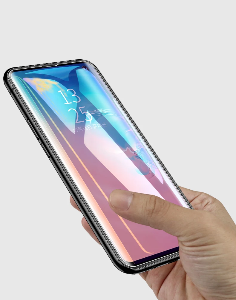 УФ жидкое стекло для samsung Galaxy Note 10 Pro S10 Plus S10 5G Полное покрытие протектор экрана Note 9 S9 S8 закаленное защитное стекло