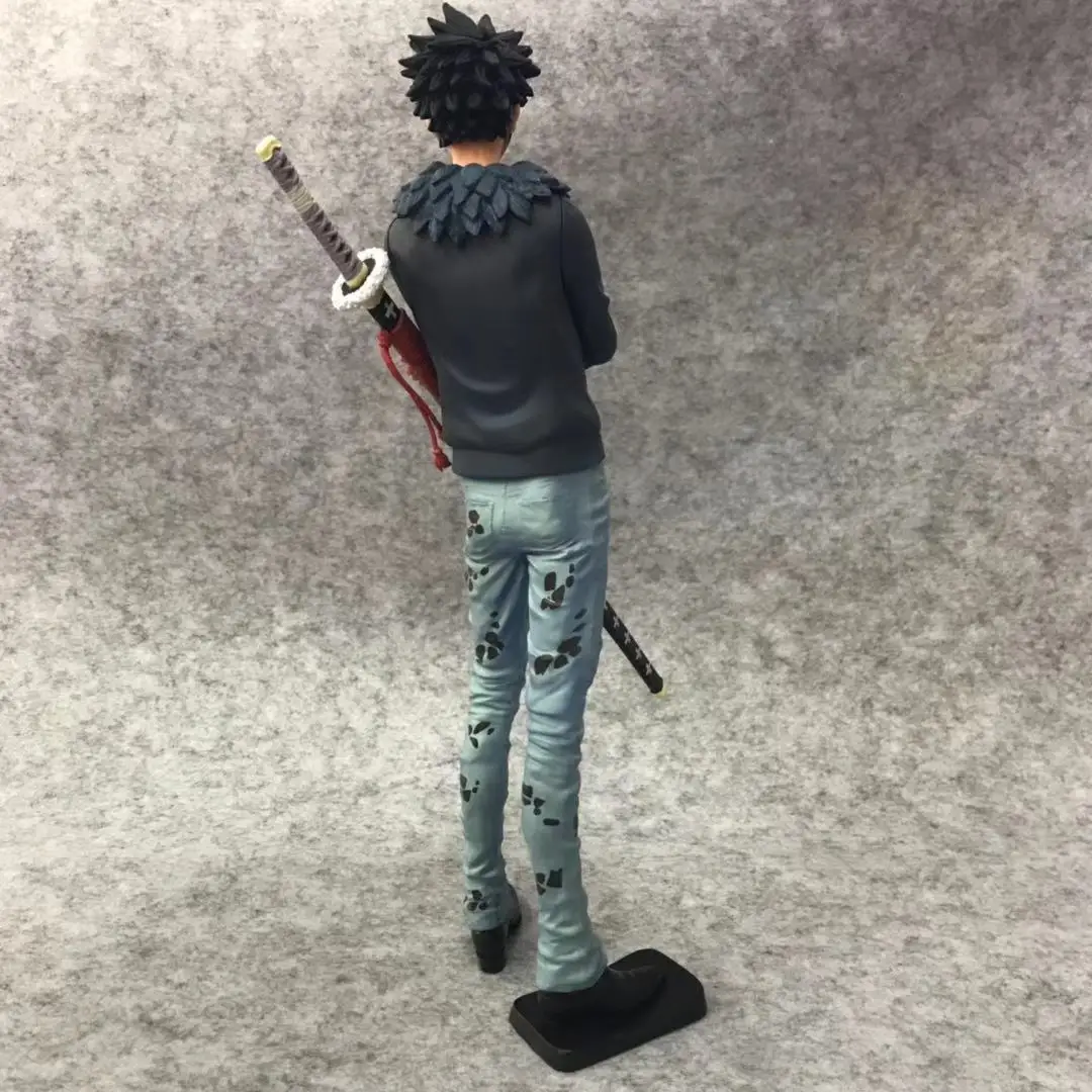 Аниме one piece LAW THE GRANDLINE Мужская коллекция фигурка Трафальгар Ло из &quotone piece&quot ПВХ с