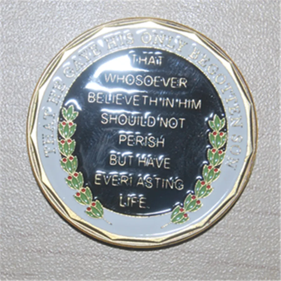 Бесплатная доставка 10 шт./лот для Бога так нравится мир Иоанн 3:16 религиозная