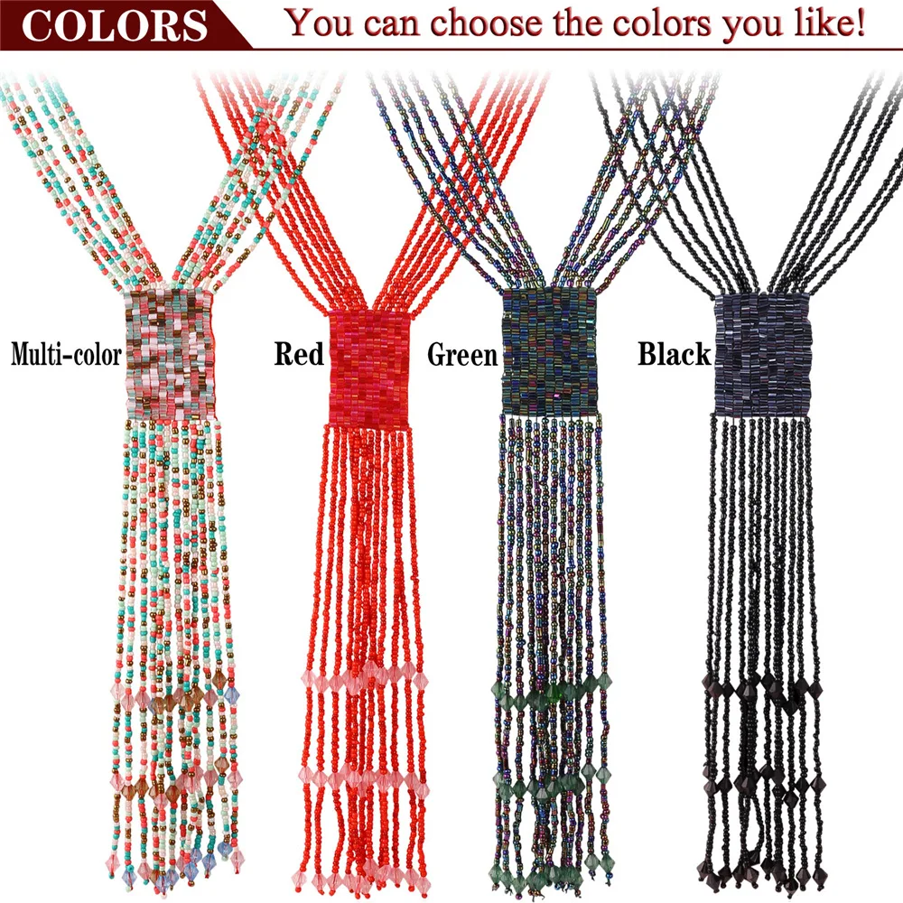 U7 Коралловые Бусина Ожерелье Массивное Для Женщин Бохо Летние Украшения