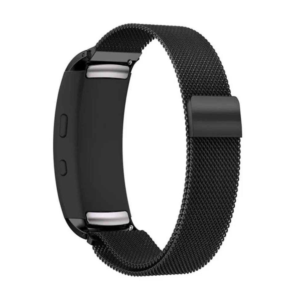 Браслет из нержавеющей стали Миланская Магнитная Петля для Samsung Gear Fit 2 Fit2 Pro SM-R360