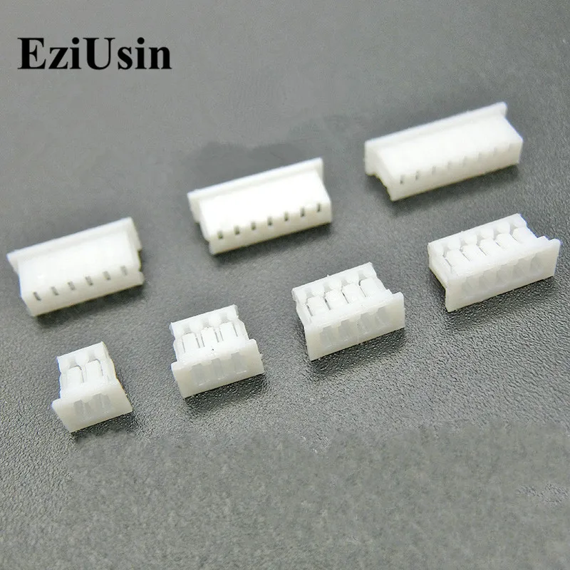 EziUsin 1 25 Y корпус шаг мм разъем пластиковый гнездо 2P 3P 4P 5P 6P 8P 9P 10P 11P 12P держатель |