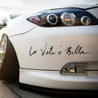 Автомобильная наклейка Доберман La Vita e Bella для Hyundai Solaris Accent I30 IX35 Tucson Elantra Santa Fe Getz I20 Sonata I40 I10 Tiburon