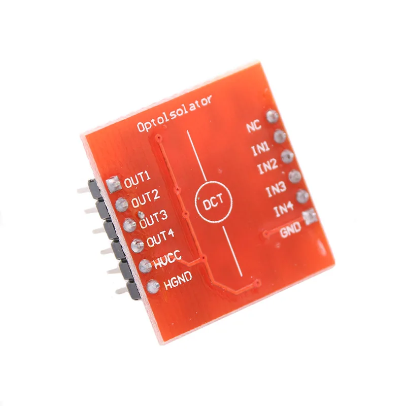 4 Channel Optocoupler Isolation Module 4-Channel Opto-isolator IC Expansion Board High And Low Level For Arduino | Электронные