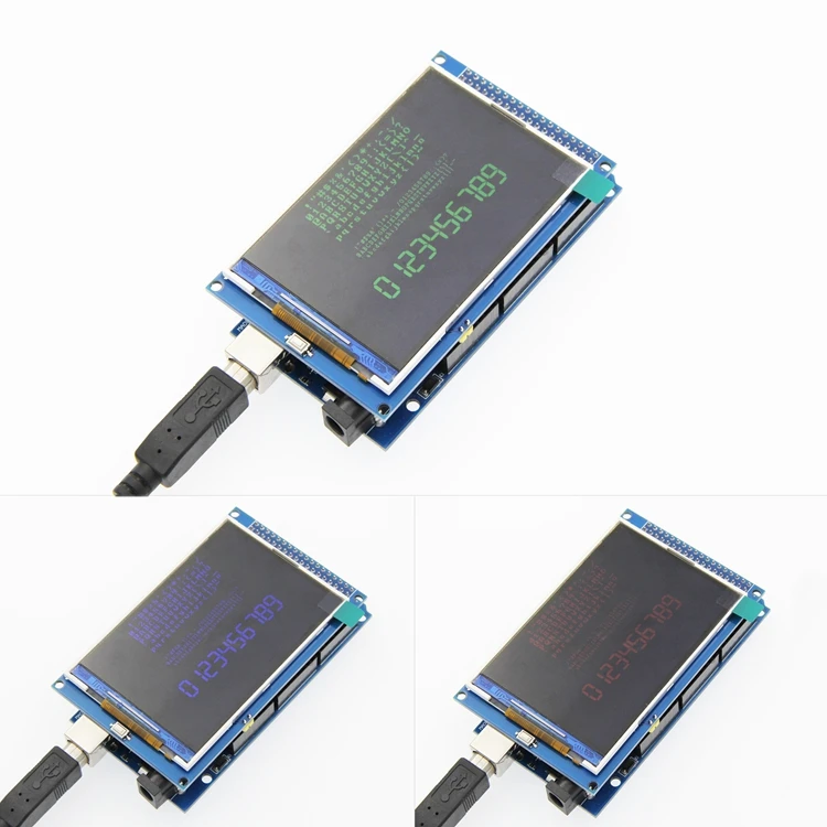Бесплатная доставка! 3 5 дюймовый TFT ЖК экран модуль Ultra HD 320X480 для Arduino MEGA 2560 R3