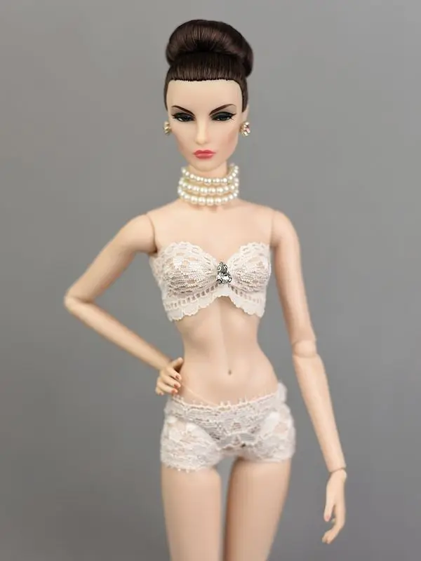 NO.4 1/4 1/6 BJD кукла кружевное нижнее белье одежда платье для BJD SD 29 см кукла аксессуары ткань много цветов игрушка подарок для девушки мода - Цвет: NO.4