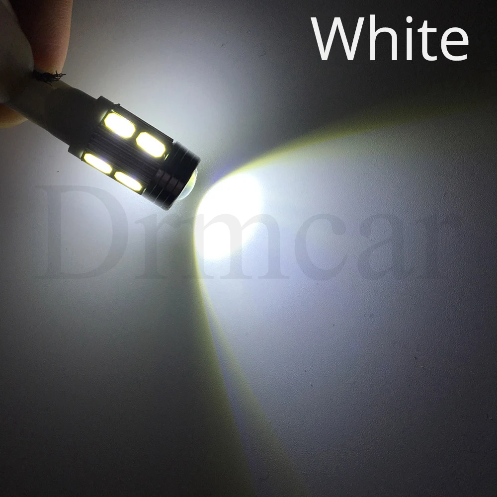 T10 W5w белый красные, синие зеленый 5630 6/10Led авто светодиодные 194 168 AC/DC 12v сигнал заднего хода светильник автомобильный светильник парковка хвост светильник s Клин лампы