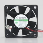 Оригинальный 6015 6 см 12 в 1,8 Вт KDE1206PHV1 2 провода Магнитная подвеска Вентилятор охлаждения